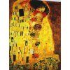 Šála 180 x 70 cm Gustav Klimt Polibek