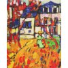 Šála 180 x 70 cm Vlaminck The Blue House