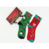 Pánské vánoční ponožky s dárkovou krabičkou-2 páry v balení 43-47