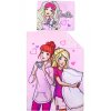 Dětské bavlna povlečení Barbie 140x200 70x90