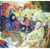 Šála bavlněná 180 x 70 cm Panna od Gustava Klimta