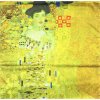Saténový šátek 180 x 70 cm s obrazem Zlatá Adele od Gustava Klimta