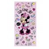 Plážová osuška světle růžová Disney Minnie  70 x 140 cm