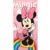 Plážová osuška růžová Minnie  70 x 140 cm
