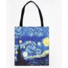 Nákupní taška s potiskem malby Hvězdná noc od Vincenta van Gogha