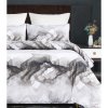 Francouzretro 6-dílné povlečení 200x220 cm mramorový vzor