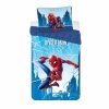 Dětské bavlna povlečení Spiderman modrý 140x200cm +70x90cm