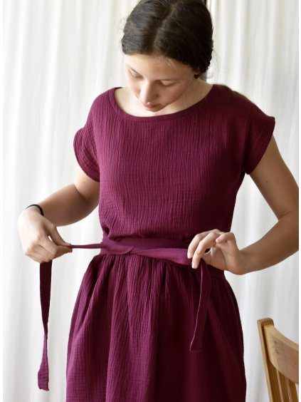 Bavllen Mušelínový pásek Varianta: šíře