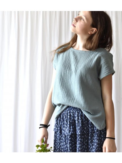 Mušelínová halenka