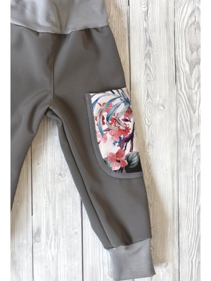 Softshell kalhoty s kapsou