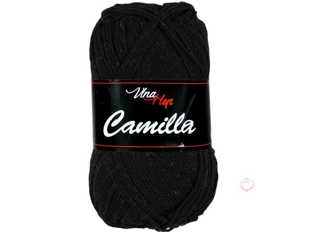 Příze Camilla - černá 8001