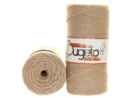 Cotton Macrame Large 3 mm - béžová 305S