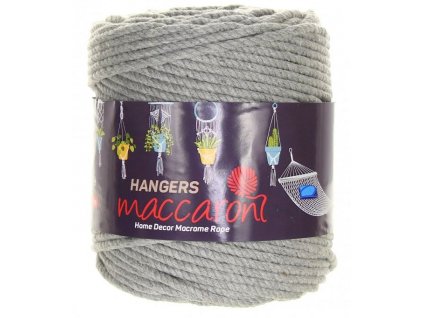 Hangers Rope 10 mm - světle šedá 101_01S