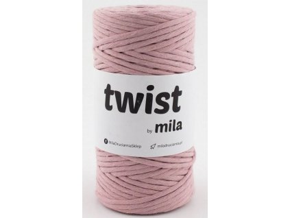 TWIST MILA 3 mm - pudrová