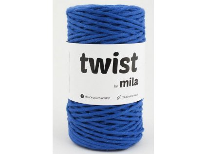 TWIST MILA 3 mm - modrá tmavá