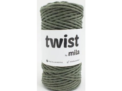 TWIST MILA 3 mm - olivová