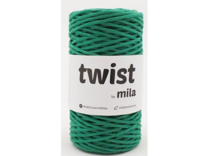 TWIST MILA 3 mm - zelená trávová