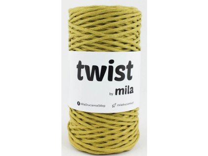 TWIST MILA 3 mm - zlaté kiwi