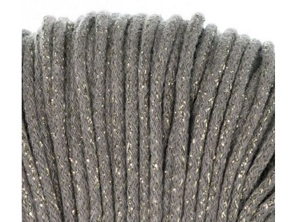 Bavlněná šňůra RADKAR Premium 2 mm - 700 mokka zlatá
