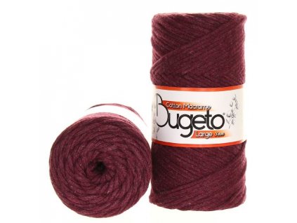 Cotton Macrame Large 3 mm - bordově fialová 906_121