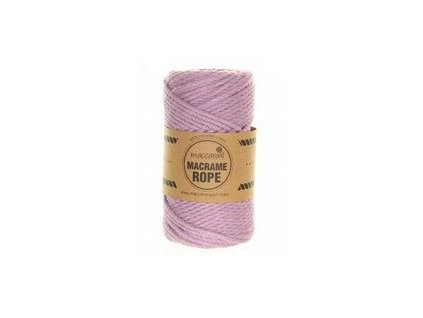 Macrame Rope 4 mm - světle fialová 404D