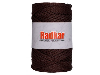 Polyesterová šňůra RADKAR 3 mm - hnědá