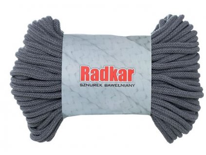 Bavlněná šňůra RADKAR 7 mm - 140 inox