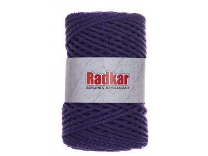 Bavlněná šňůra RADKAR 4 mm - 550 fialová