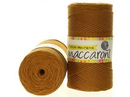 Cotton Macrame 2 mm - světle hnědá 54-305