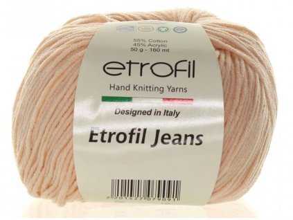 Etrofil jeans - světle růžová 008