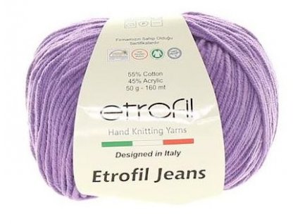 Etrofil jeans - fialová 017