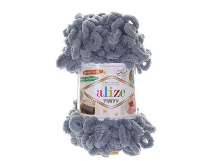 Alize Puffy - šedá 428