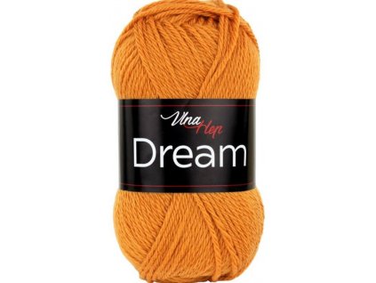 Příze merino DREAM - hořčicová 6415