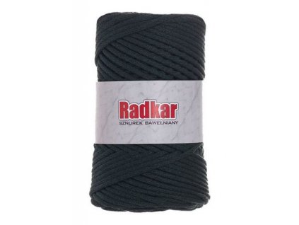 Bavlněná šňůra RADKAR 4 mm - 680 zelená lahvová