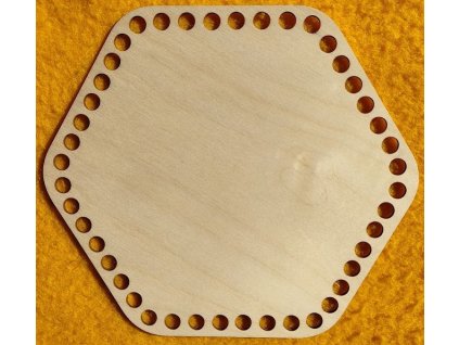 Košíkové dno ŠESTIÚHELNÍK 150 mm - bříza