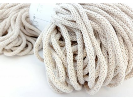 Bavlněná šňůra BERRY 3 mm - ivory