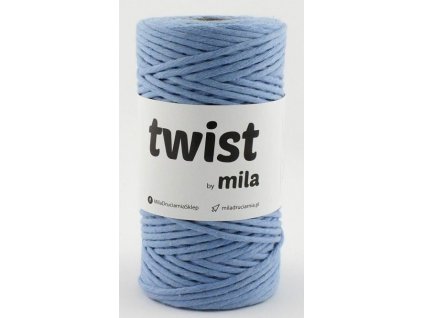 TWIST MILA 3 mm - jeansová jasná