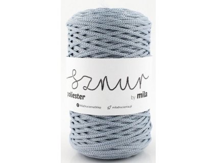 Polyesterová šňůra MILA 3 mm / 200m - ocelově modrá