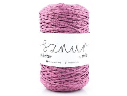 Polyesterová šňůra MILA 3 mm / 200m - vřesová