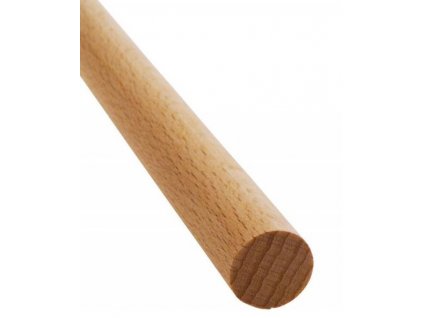 Dřevěná tyč na vázaní macramé  Ø 8 mm - buk