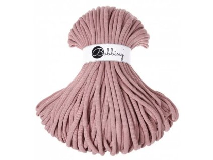 Bavlněná šňůra Bobbiny Jumbo 9 mm - blush