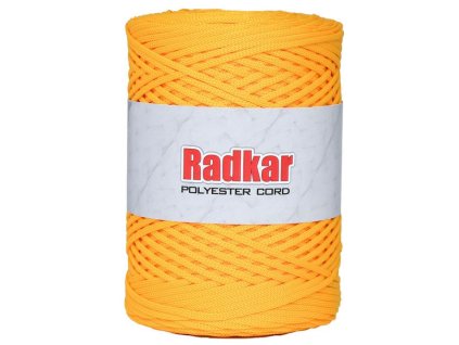 Polyesterová šňůra RADKAR 2 mm - žlutá 25