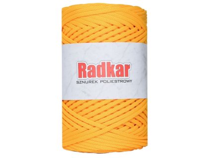 Polyesterová šňůra RADKAR 3 mm - žlutá 25