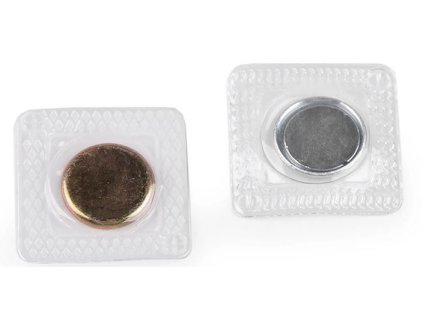 Skryté magnetické zapínání k našití Ø19 mm - pár