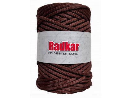 Polyesterová šňůra RADKAR 5 mm - hnědá 17