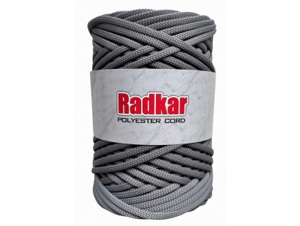 Polyesterová šňůra RADKAR 5 mm - šedá tmavá 11