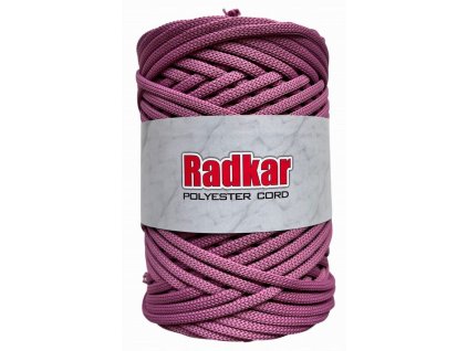 Polyesterová šňůra RADKAR 5 mm - jahodová 23