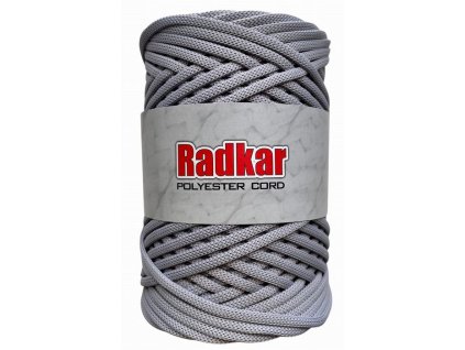 Polyesterová šňůra RADKAR 5 mm - světle šedá 09