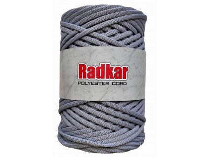 Polyesterová šňůra RADKAR 5 mm - šedá 10