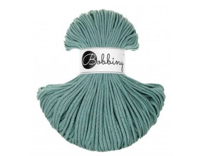 Bavlněná šňůra BOBBINY 3 mm - duck egg blue